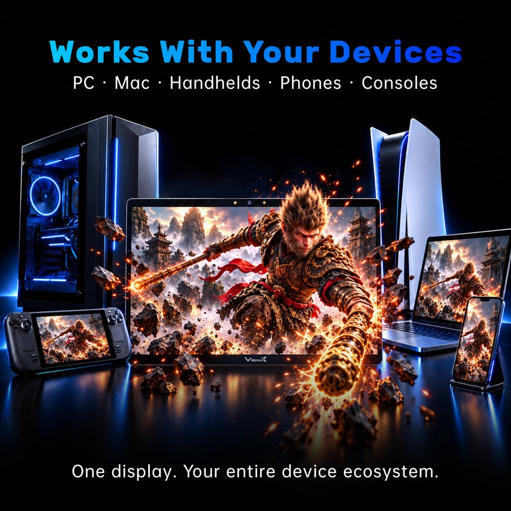 ViewX Liber 15.6 Inch Spatial 3D AI Display