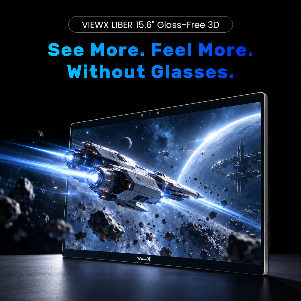 ViewX Liber 15.6 Inch Spatial 3D AI Display